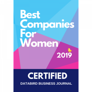 Best companies for women award 2019 logo